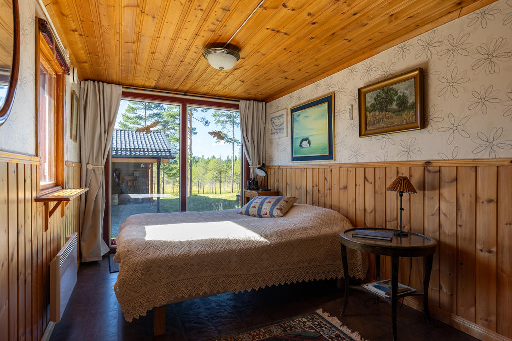 Gästhusets Master Bedroom.
