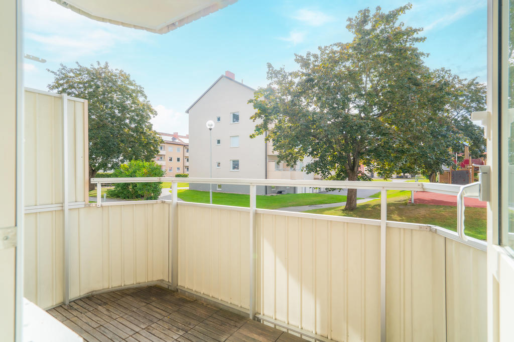 Utsikt från balkongen