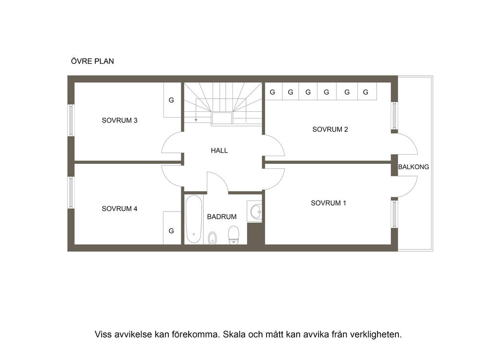 Planlösning över plan