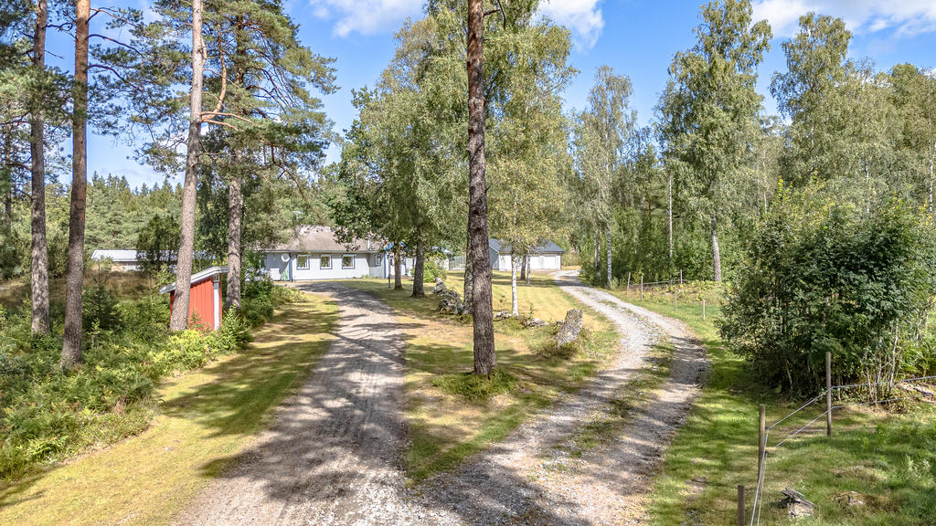 Välkomnande uppfart
