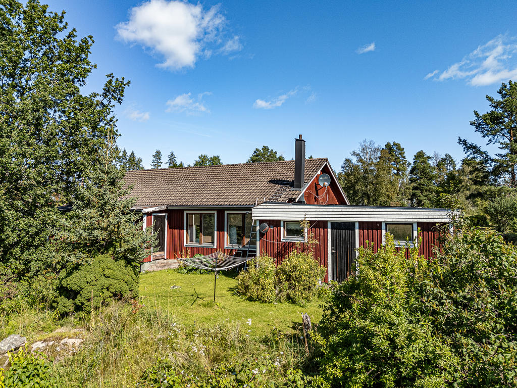 Baksidan av huset