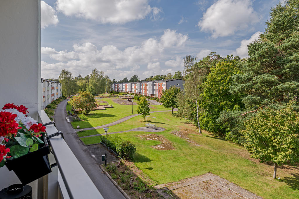 Utsikt från balkongen