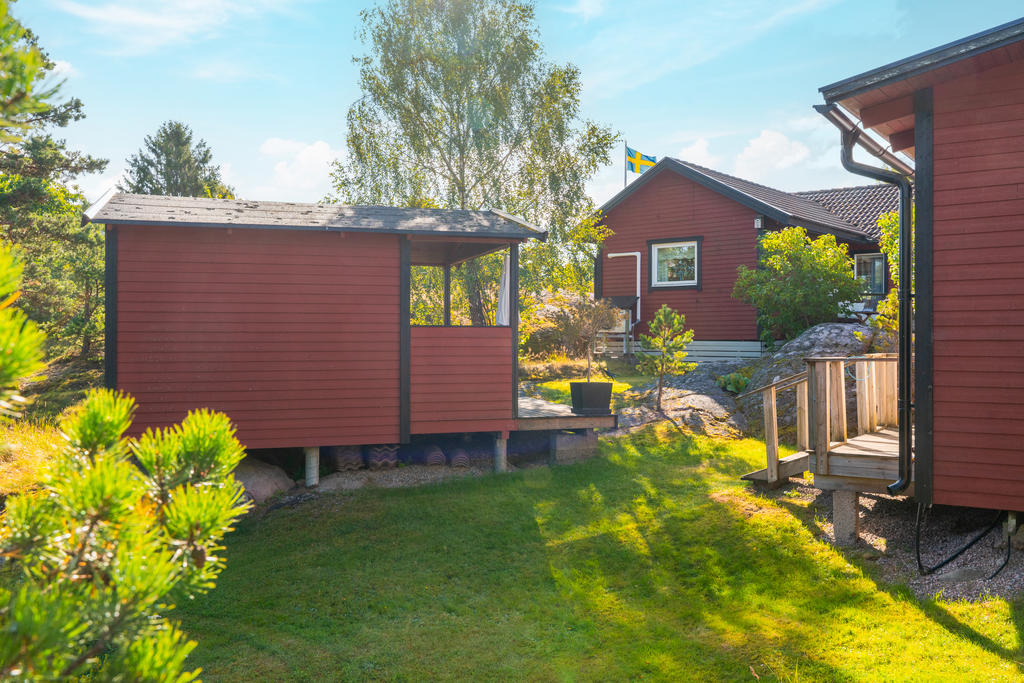 Del av trädgård