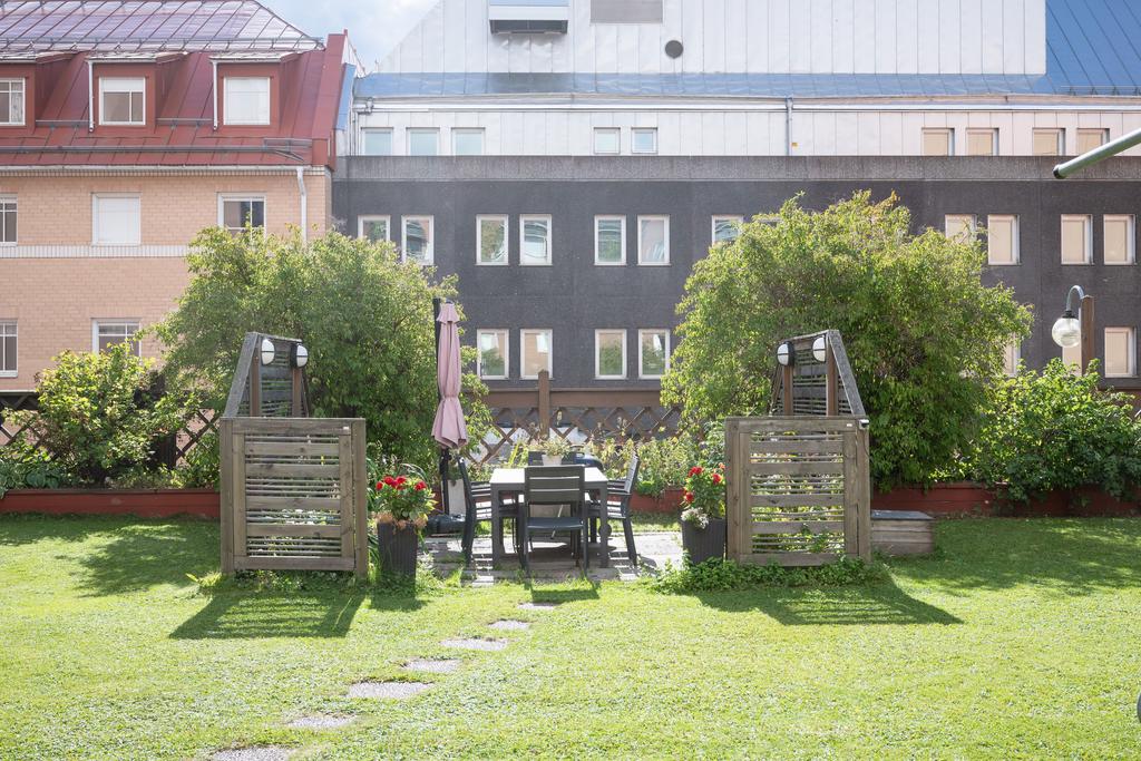 Mycket trevlig innergård