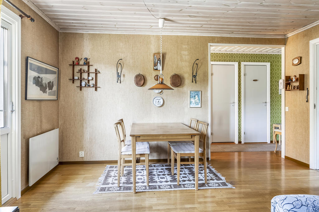 Matplats intill kök 