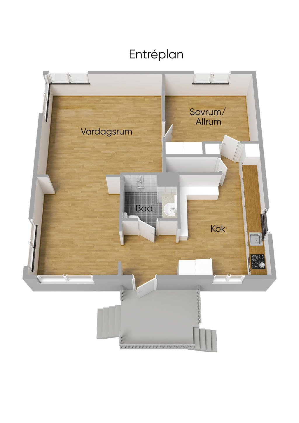 Entréplan 3D