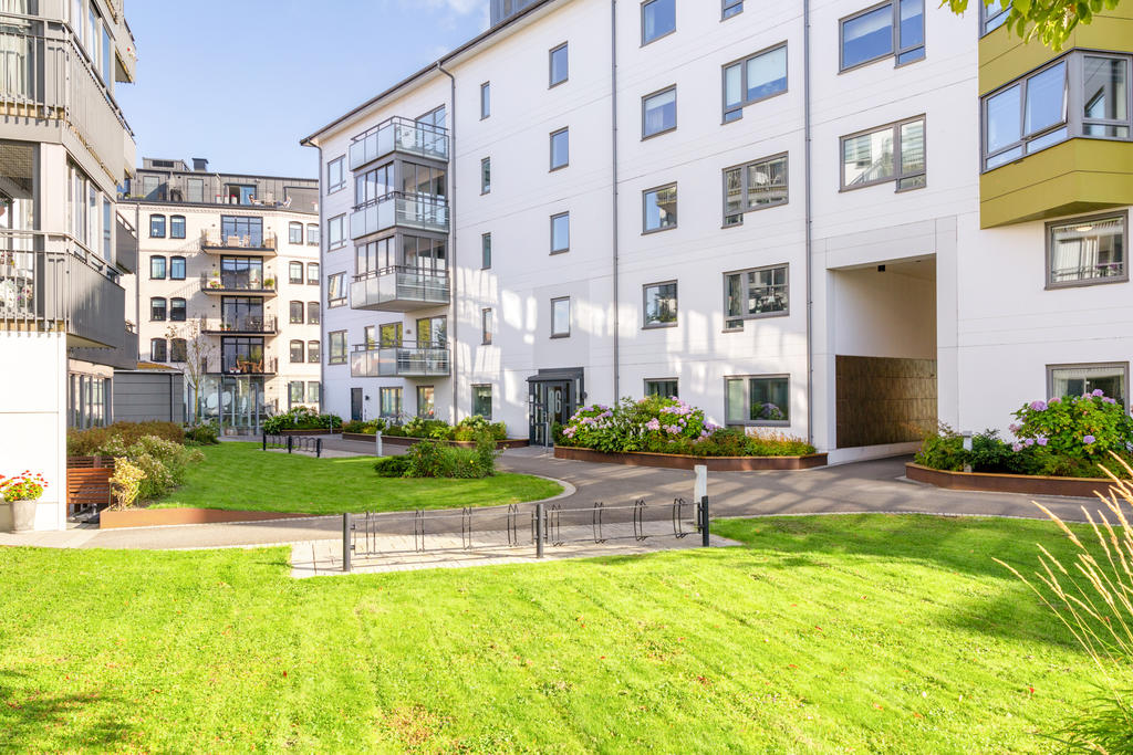 Föreningens mysiga innergård