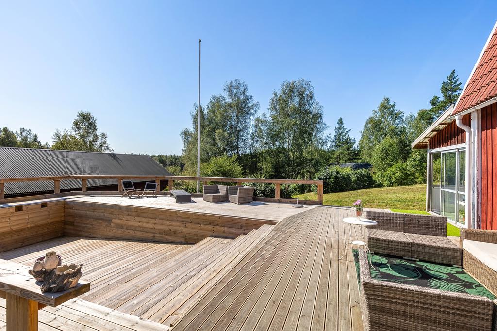 påbörjat poolbygge