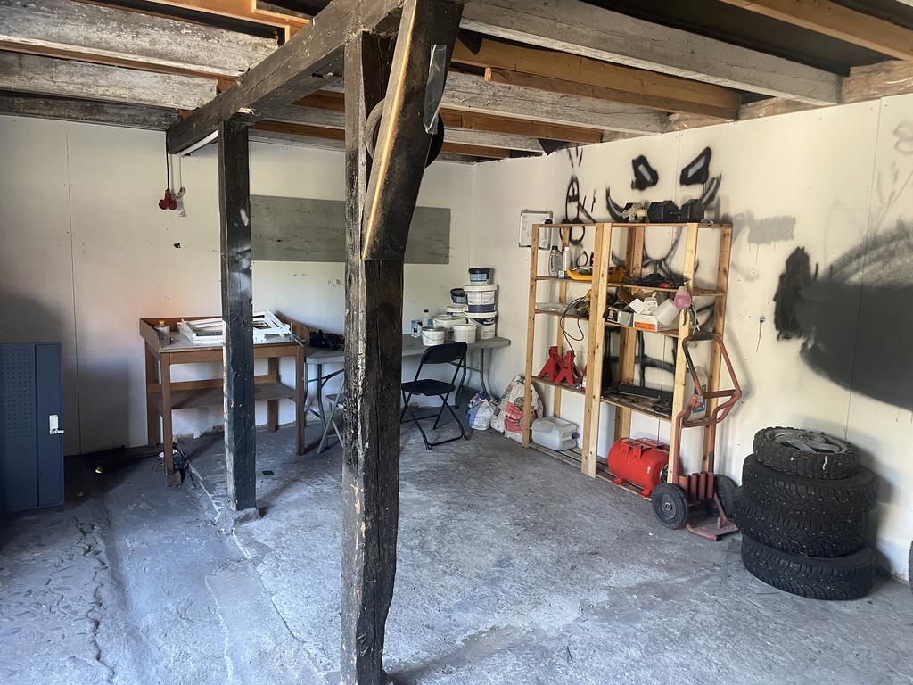 Verkstadsdel i logen
