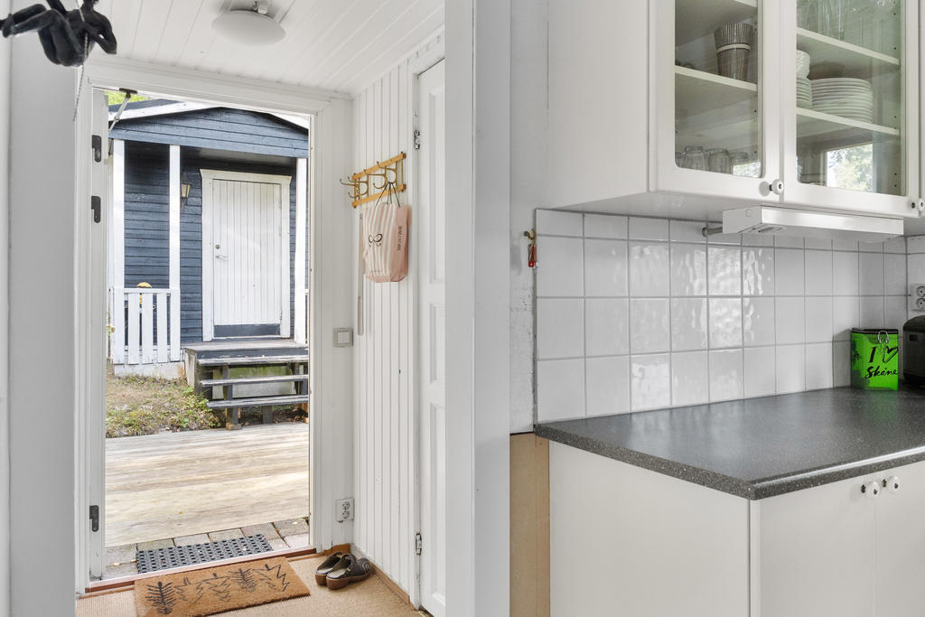 Välkomnande hall/entré