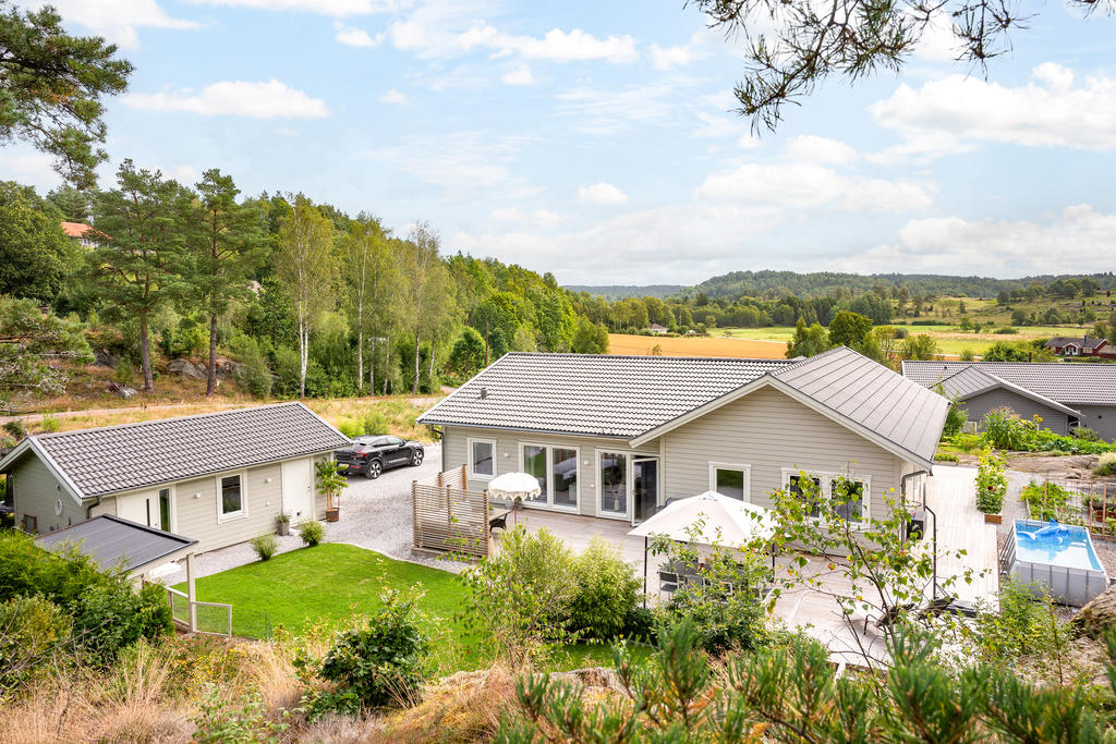 En mycket trivsam tomt. 