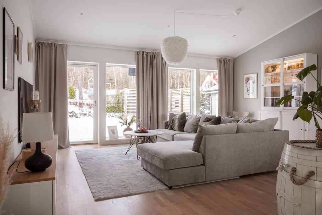 Ett trivsamt vardagsrum!