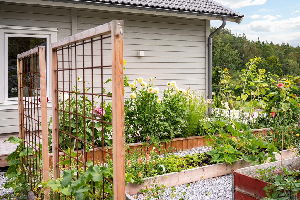 Gott om planteringsmöjligheter för dig med gröna fingrar.