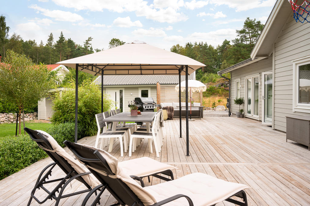 Plats för både mat- och loungsgrupp för den som önskar.