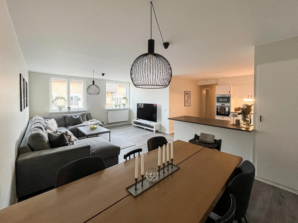 Exempelbilder på lägenheternas inredning