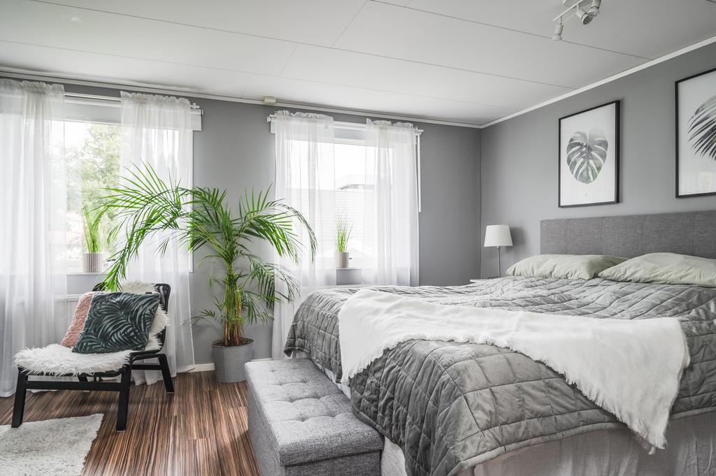 Stort master bedroom!