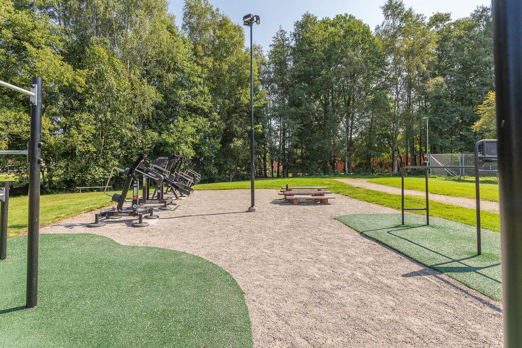 Närhet till fint utegym