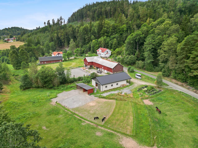 Vy över gården