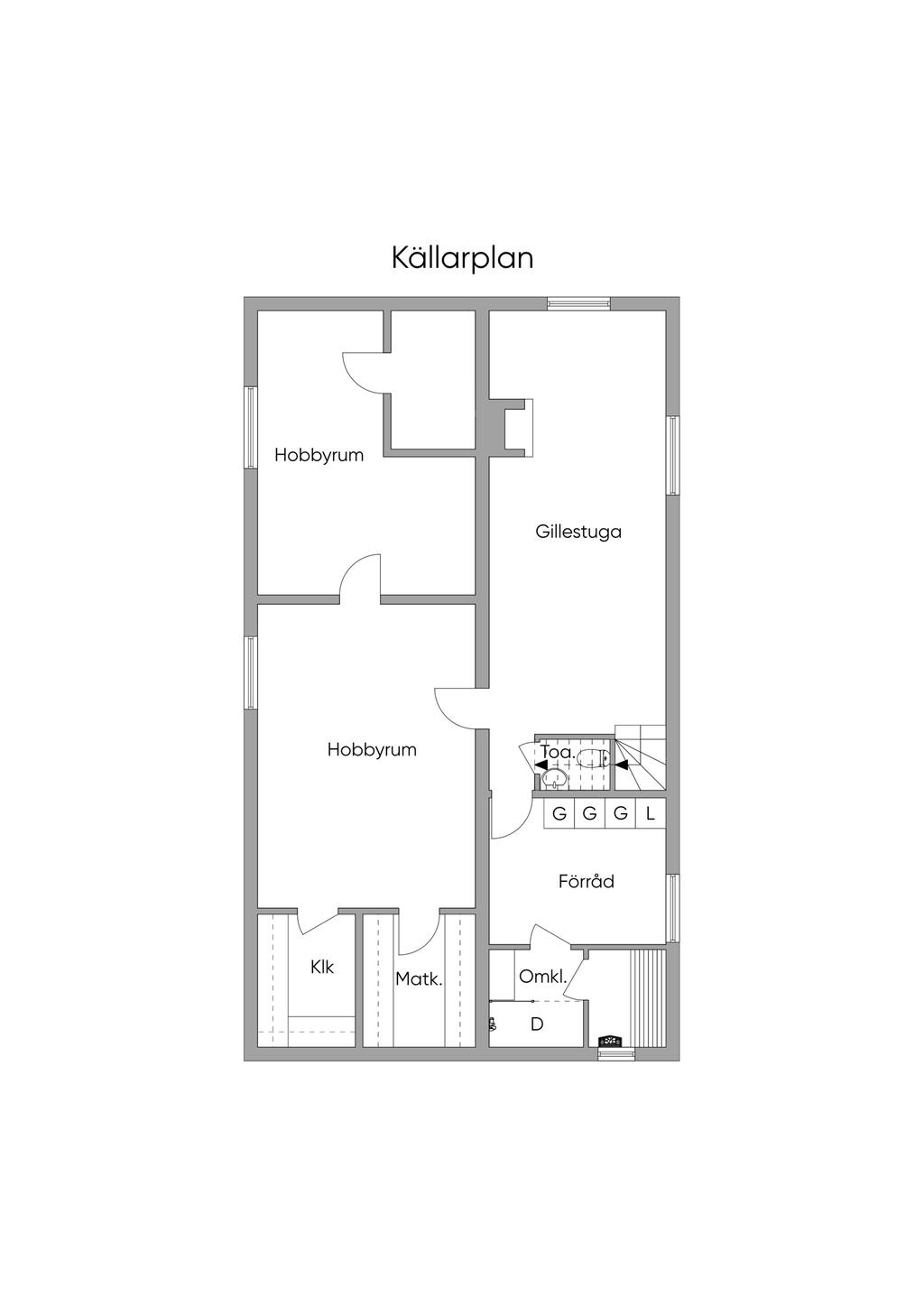 Källarplan