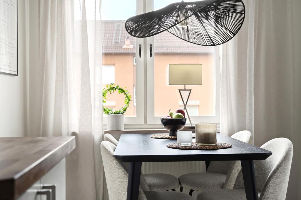 Plats för matbord