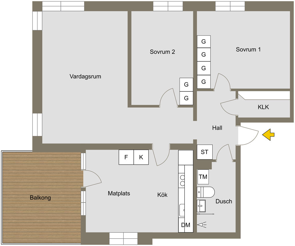 Planlösning