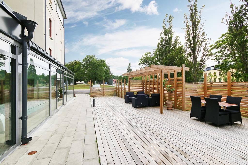 Soldäck med pergola