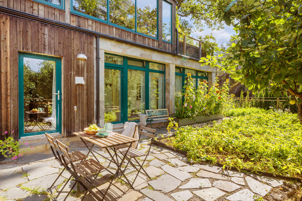 Altan på entré våning