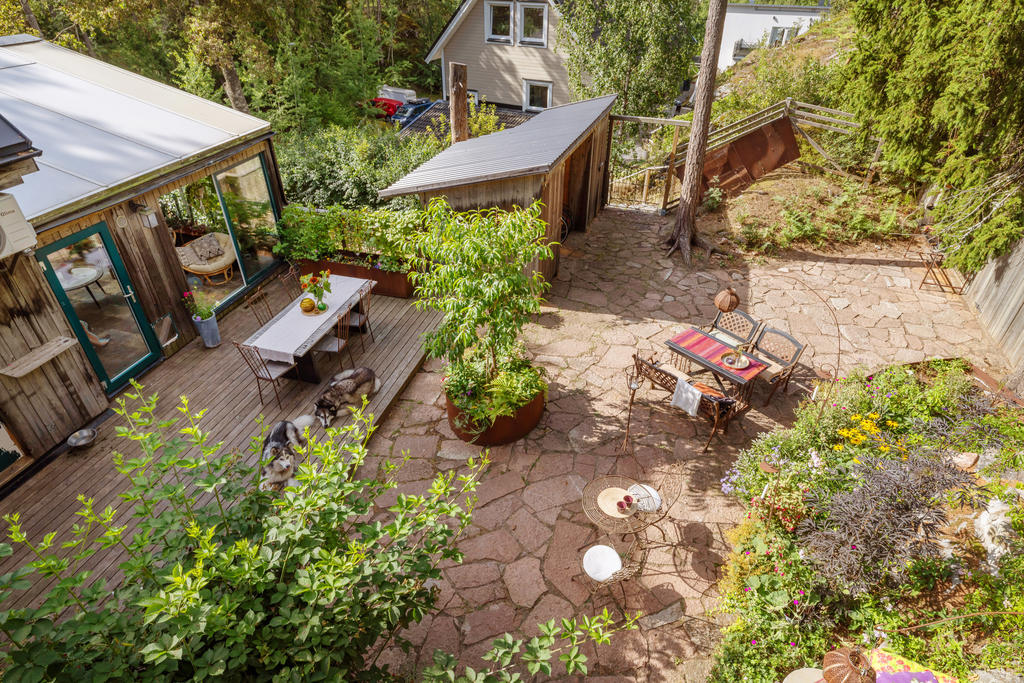 Altan på mellan våning