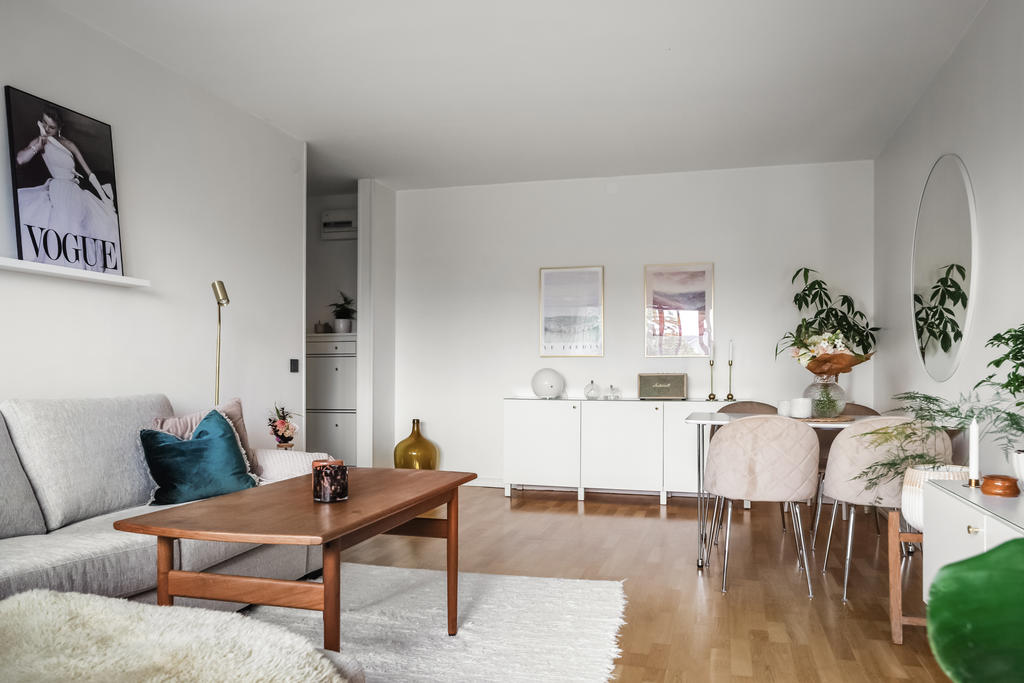 Plats för olika möblemang