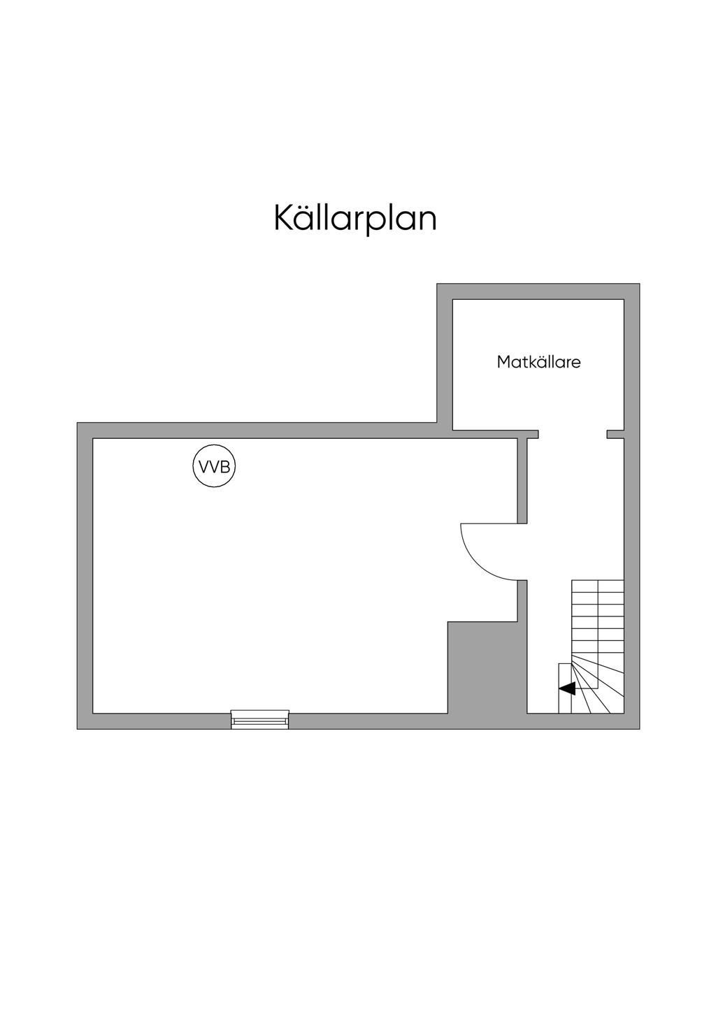 Planlösning källarplan