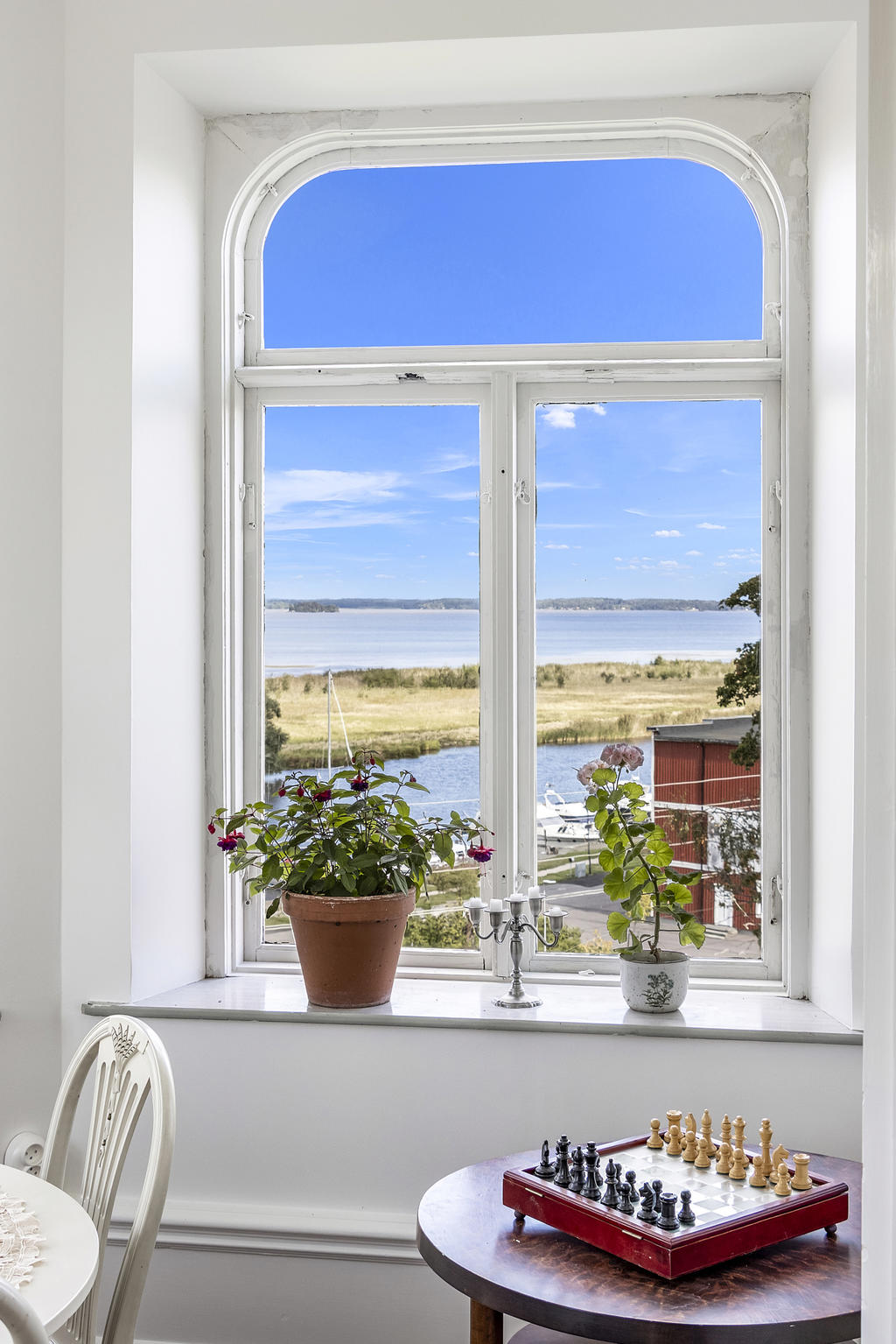 Utsikt över vattnet
