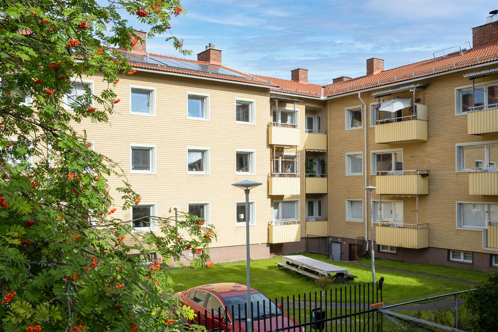 Vy över balkongen