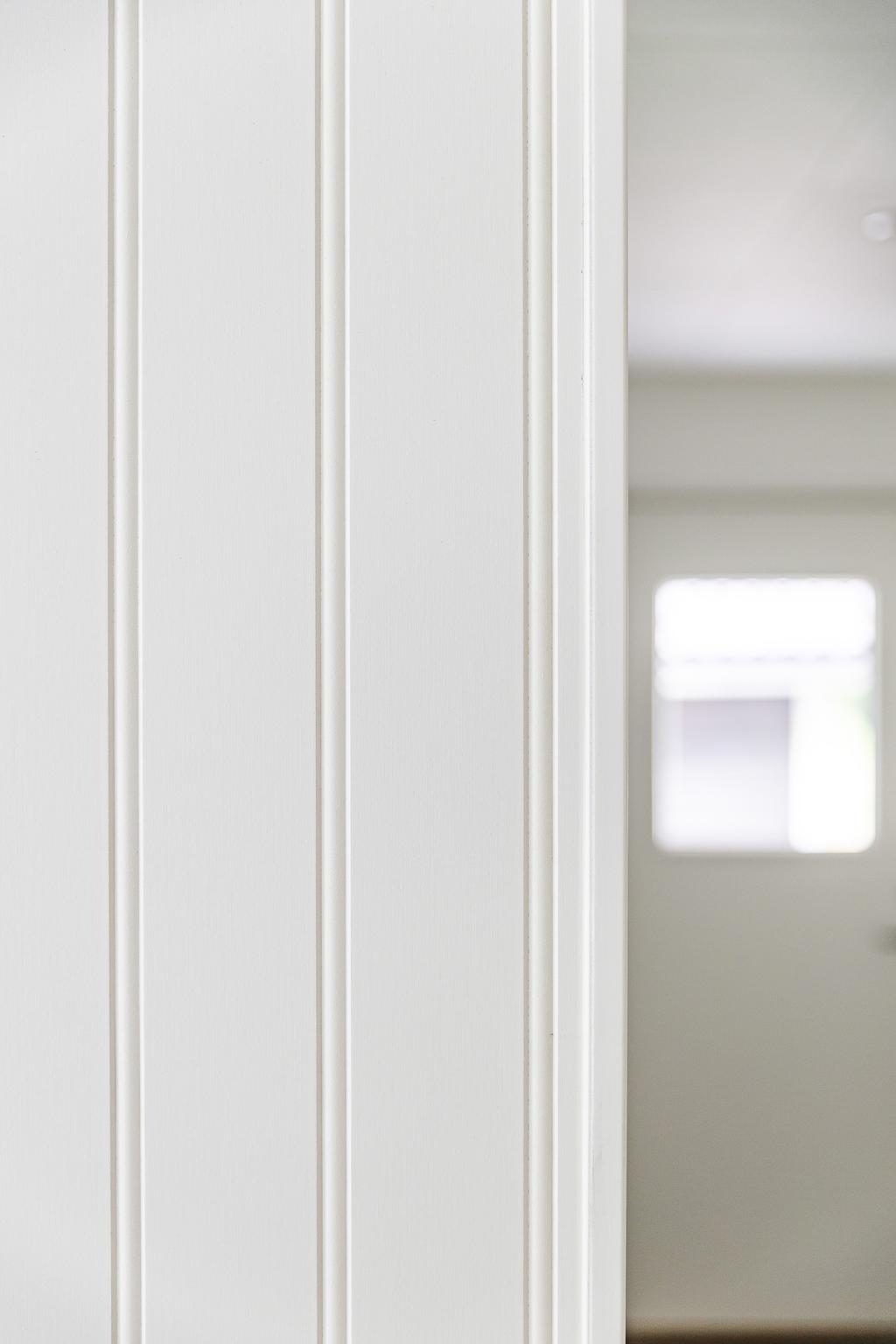 Panel uppsatt på vägg