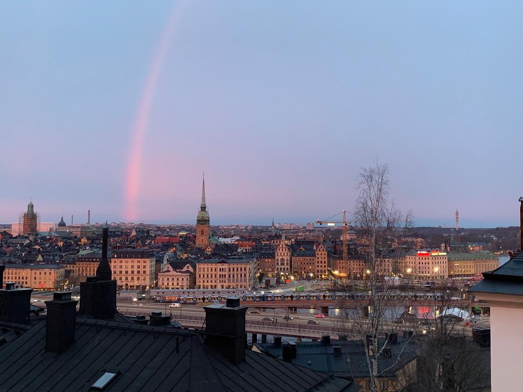 Säljarens privata bild, vy från kungsbalkongen