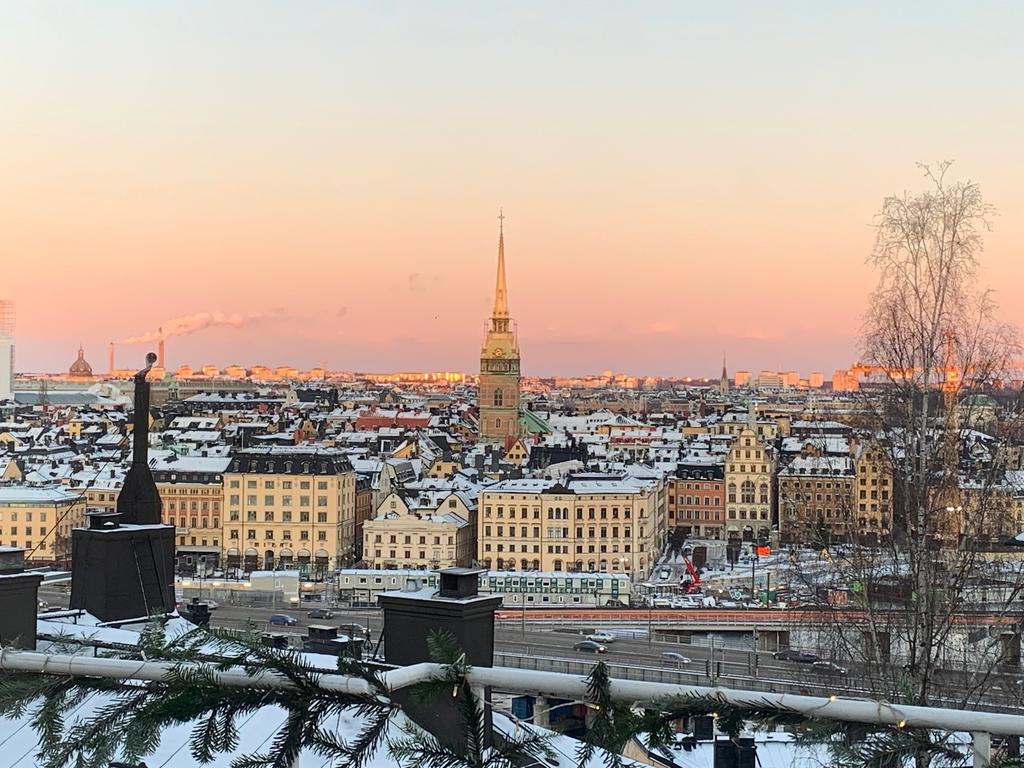 Säljarens privata bild, vy från kungsbalkongen