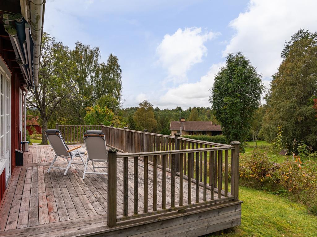 Altan med utgång från vardagsrummet