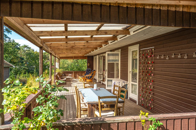 Härlig veranda
