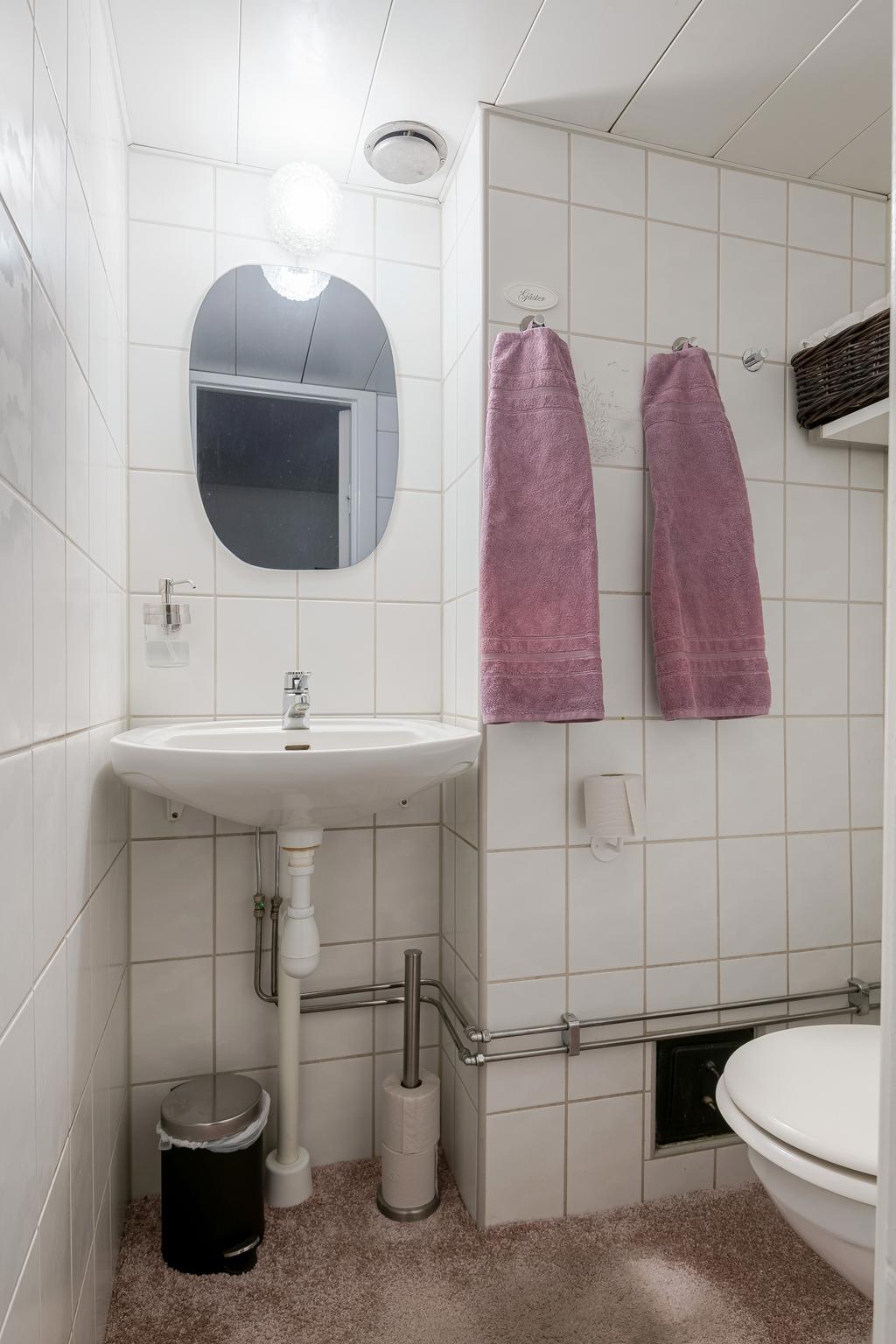 Toaletten i källaren