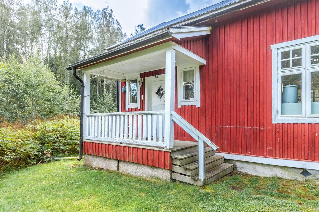 Veranda vid entré