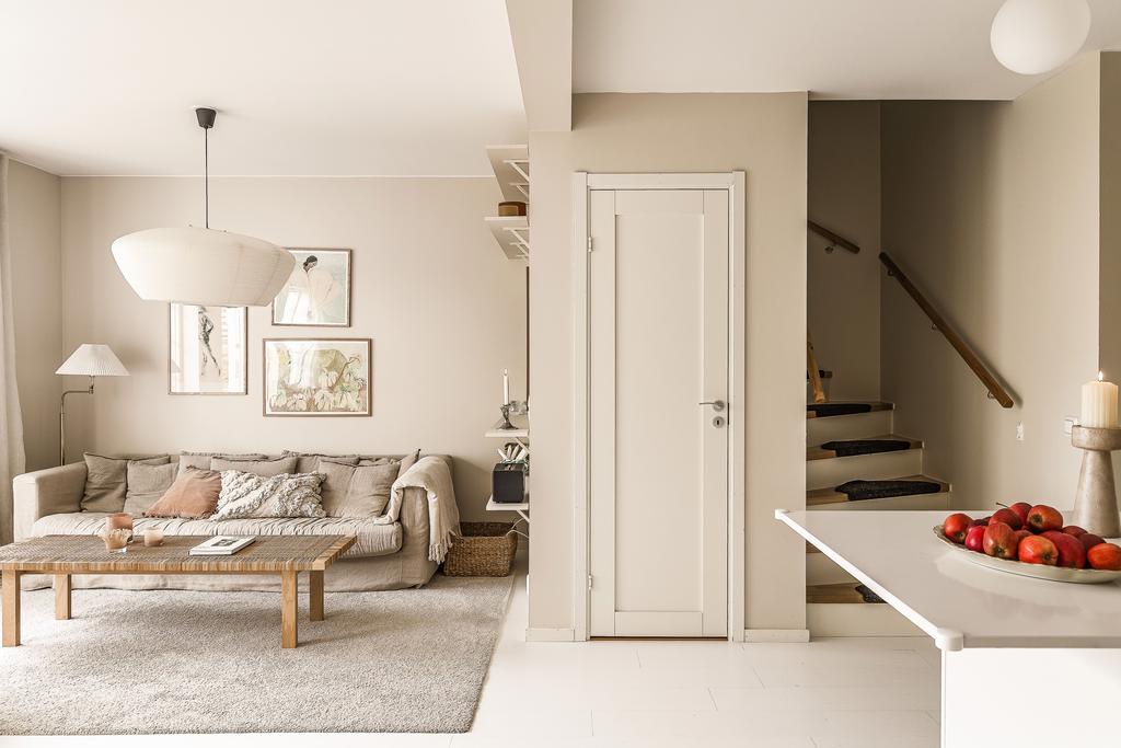 Lägenheten är tilltalande och inflyttningsklar 