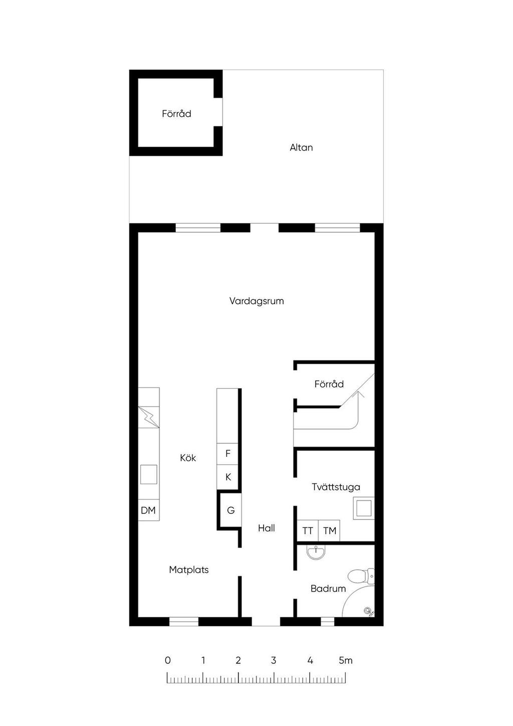 Planlösning entréplan