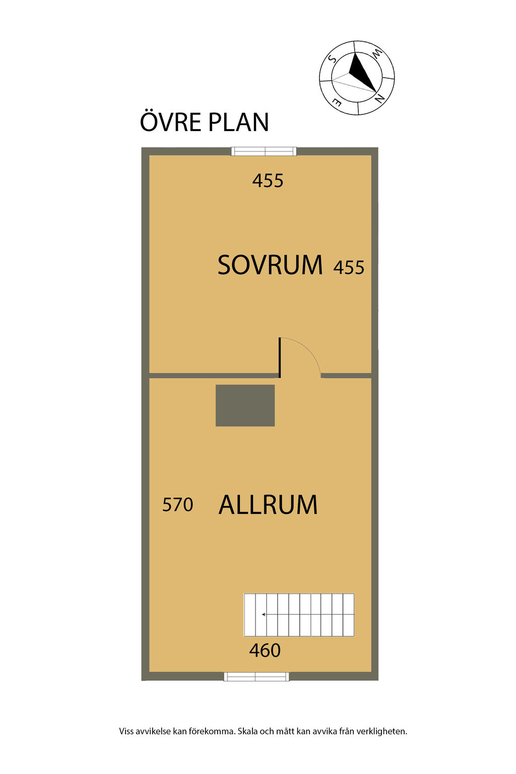 Planritning Övre Plan