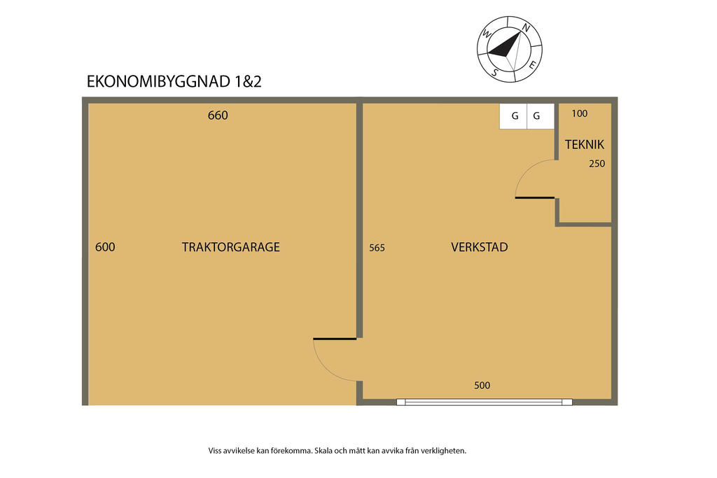 Planritning Ladugård