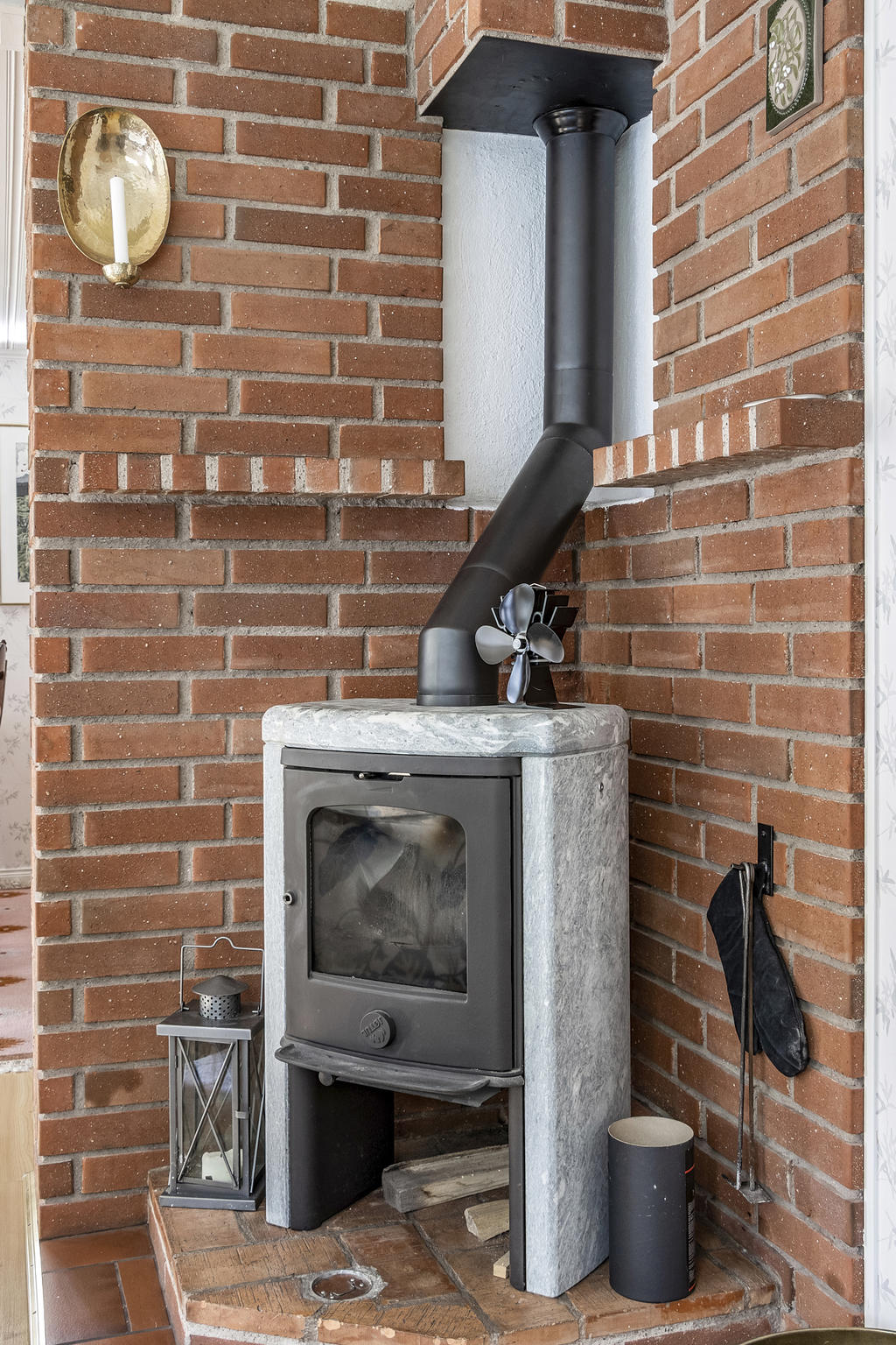 Täljstenskamin