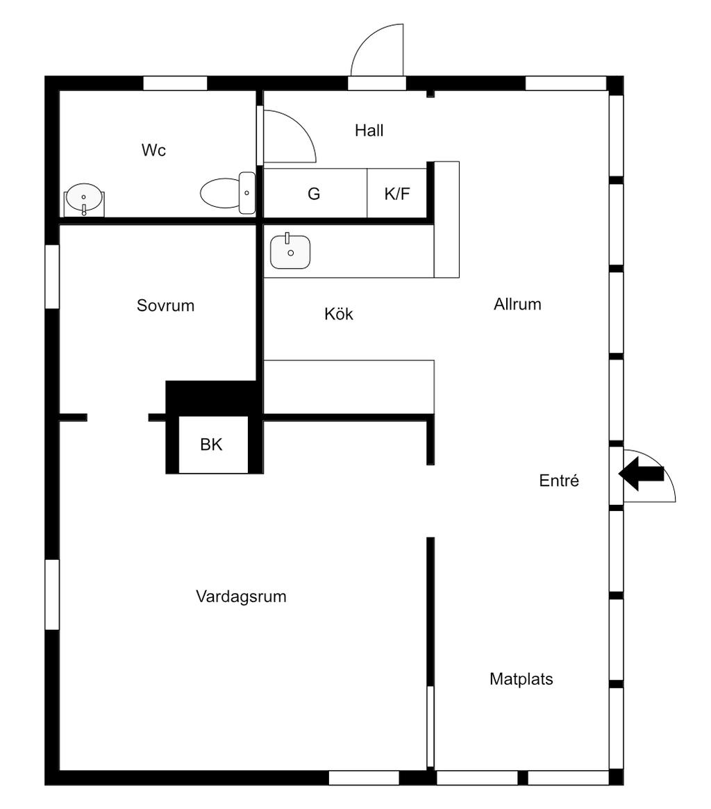 Planlösning