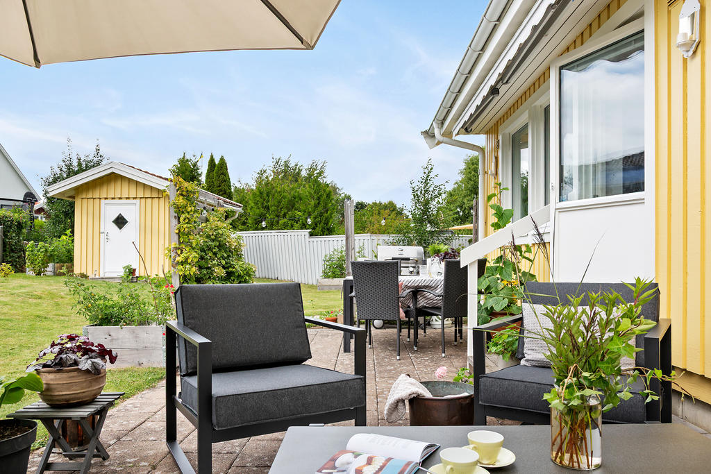 Trivsam uteplats
