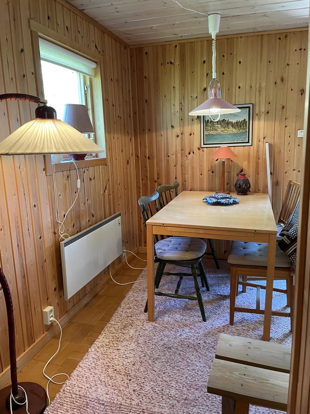 Gästrum i uthuset