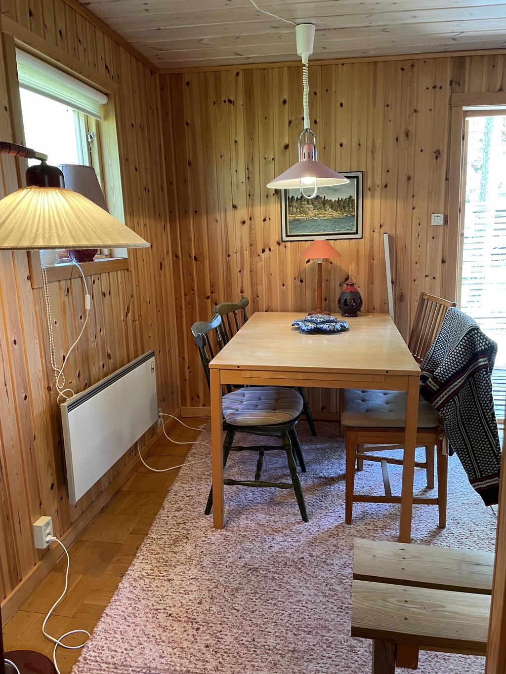 Gästrum i uthuset