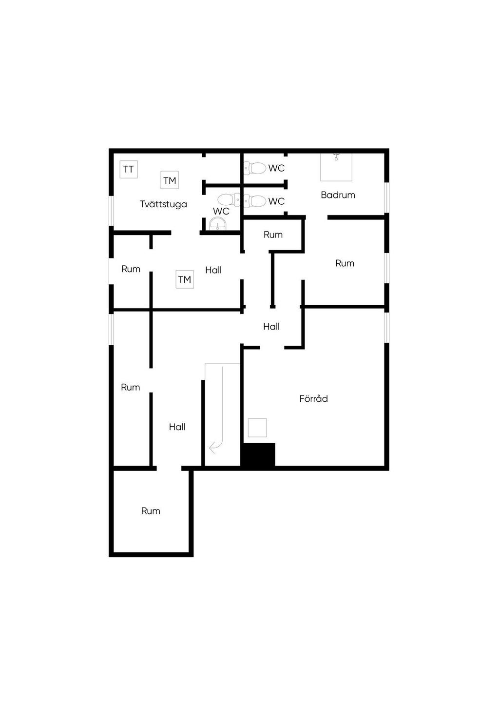 Källarplan