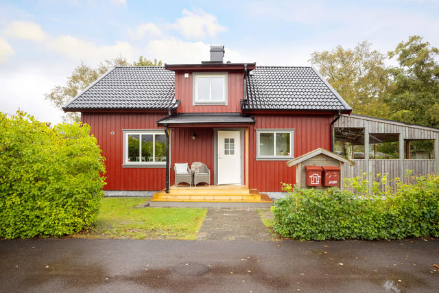 Ett mycket välskött hus